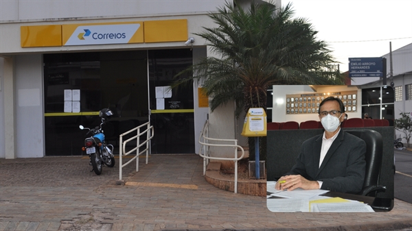 Jura apresentou a Moção de Repúdio após receber ofício sobre o fechamento da Agência dos Correios da zona Norte (Foto: A Cidade)