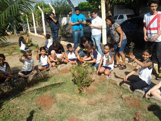 Escolas municipais iniciam comemorações ao Dia da Árvore