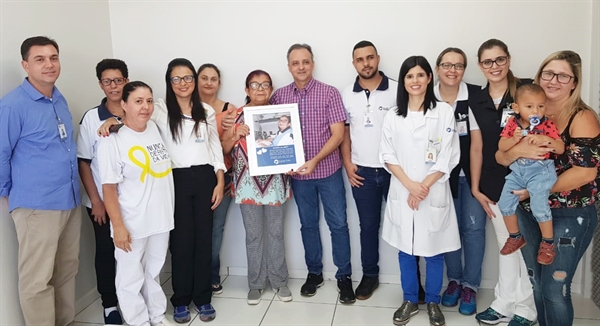 Dona Santa: 46 anos dedicados à Santa Casa (Foto: Divulgação/Santa Casa) 