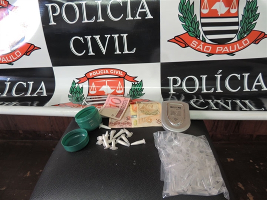 Duas pessoas são apreendidas por tráfico em Votuporanga