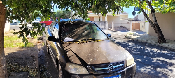 Um Chevrolet Astra na cor preta já foi reportado para o jornal A Cidade desde julho   Foto: A Cidade