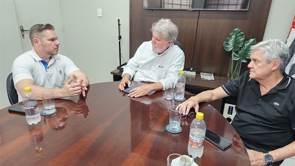 Campetti visita Votuporanga e se reúne com Jorge Seba após reeleição (Foto: Redes sociais)