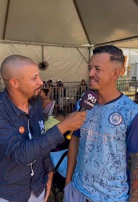 “Isso daqui é uma vitória para nós!”, destacou Luís, em conversa com a reportagem da rádio Cidade 94,7 FM  Foto: A Cidade