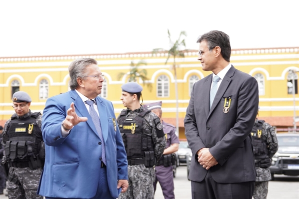 O governador Rodrigo Garcia irá voltar hoje a Votuporanga para prestigiar o lançamento da candidatura de Carlão Pignatari (Foto: Assessoria)