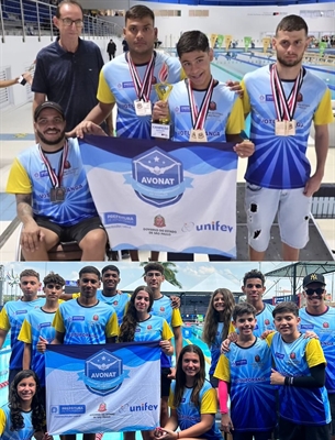 Equipe da Secretaria Municipal de Esportes/Avonat/Unifev/Noroaço participou de dois campeonatos (Foto: Divulgação)