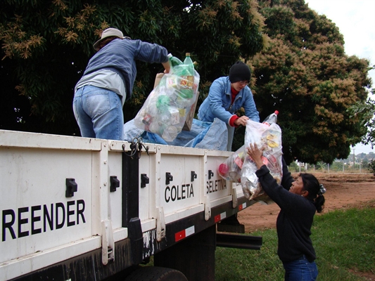 Município recolhe mais de mil tonelada de recicláveis