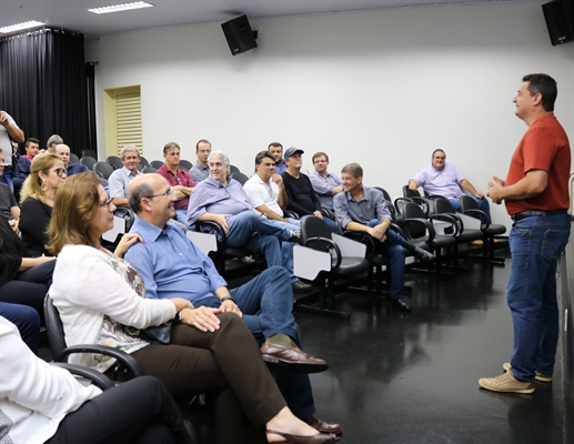 O encontro aconteceu na manhã do último sábado no campus Cidade Universitária da Unifev (Foto: Divulgação/Unifev)