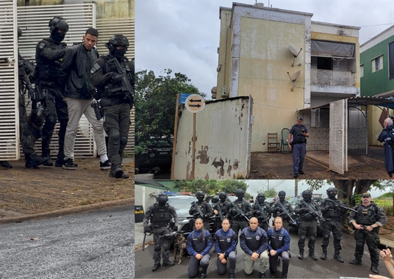 H.T.L.S foi preso e responderá por cárcere privado, violência psicológica, ameaça e descumprimento de medida protetiva de urgência
