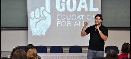 Projeto de educação busca 30 milhões de assinaturas