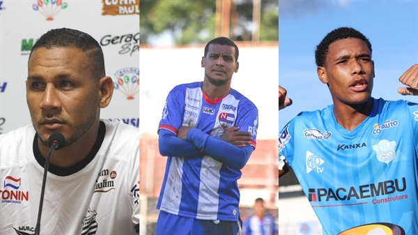 Diretoria diz que Rafael Tanque e Éder Paulista não cabem no bolso da Votuporanguense; Gustavo Nescau já foi emprestado (Fotos:Rafael Alves/Comercial FC, Tiago Sousa/Nacional AC e Matheus Dahsan/Marília AC)