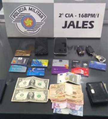 A prisão se deu em Jales, após imagens de monitoramento mostrarem algumas ações da dupla que já possuía inclusive passagem criminal (Foto: Divulgação/OExtra)