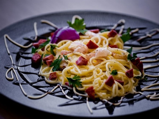 Macarrão a carbonara