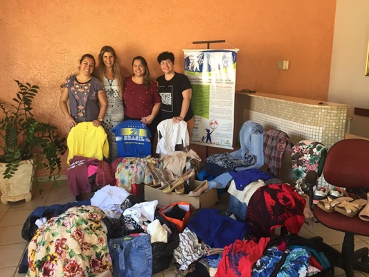 Todo dinheiro arrecadado foi revertido para comprar os produtos (Foto: Divulgação/Unifev)