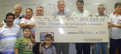 Jair entrega Fisav com R$ 200 mil de lucro