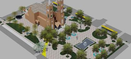 Praça da Matriz não terá rua cortando seu meio