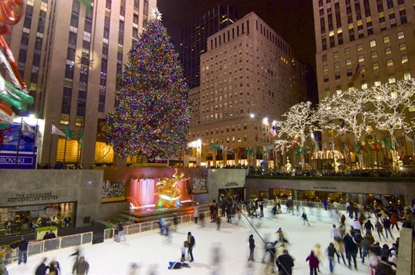 Curtindo a magia do Natal em Nova York