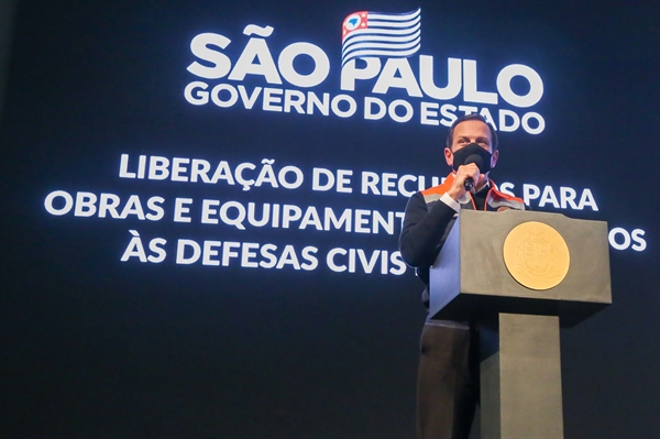 Do total investido nas Defesas Civis, R$ 18,6 milhões vieram de verba do tesouro estadual, concedidos pelo governador João Doria (Foto: Governo do Estado de SP)