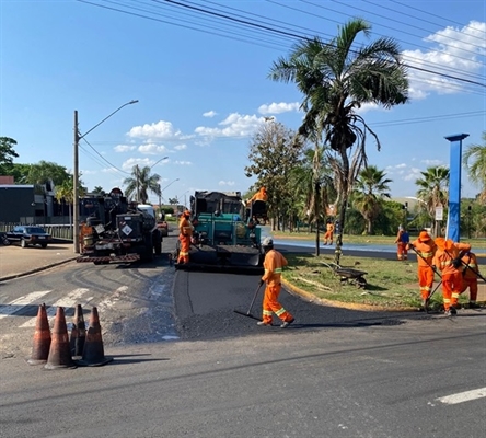 Trecho contemplado é o da Av. Francisco Ramalho de Mendonça (Foto: Prefeitura de Votuporanga)