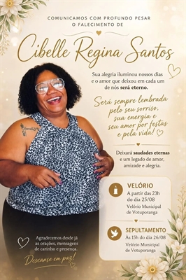Cibelle Regina Santos (Foto: Arquivo pessoal)