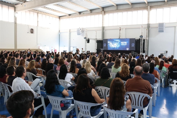 Unifev celebra 60 anos com cerimônia especial para colaboradores na Cidade Universitária (Foto: Unifev)