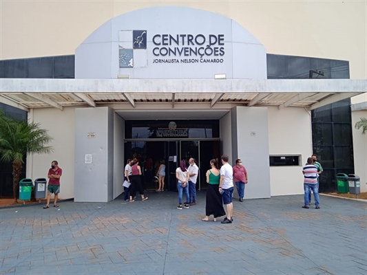 O Centro de Convenções Jornalista Nelson Camargo passará por reformas nos próximos meses  (Foto: A Cidade)