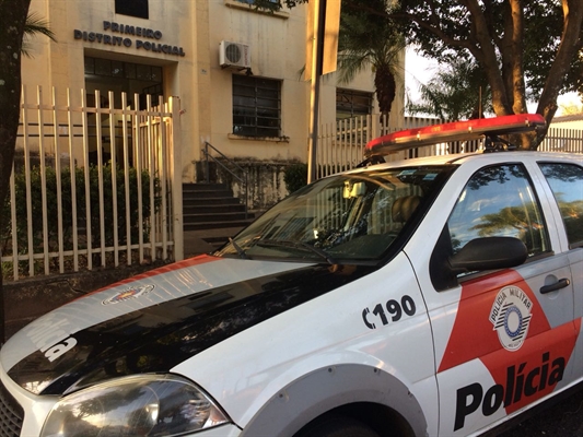 O indiciado foi conduzido para o 1º Distritos Policial e permanece à disposição da Justiça (Foto: Aline Ruiz/A Cidade)