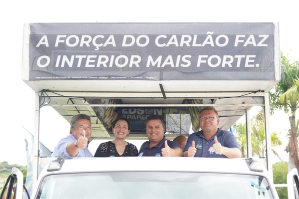 O deputado Carlão Pignatari (PSDB) fecha a sua campanha com carreata. Ele deve liderar com folga a corrida para o mais voltado na cidade. (Foto: Assessoria)