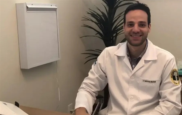 Cauê Arroyo Machado, de 38 anos, foi atingido por um disparo acidental durante o treinamento na Academia da Polícia Civil (Foto: Arquivo pessoal)