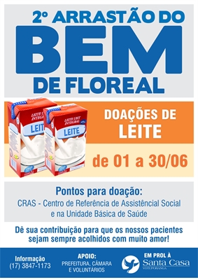 O 2º Arrastão do Bem em prol do Hospital é realizado pelos voluntários, em parceria com a Prefeitura e Câmara Municipal (Foto: Divulgação/Santa Casa de Votuporanga)