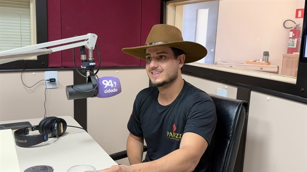 Rodrigo Paris esteve na rádio Cidade 94,7 FM para falar sobre o empreendimento   Foto: A Cidade