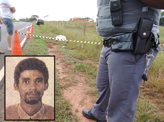 Homem de 41 anos morre atropelado em vicinal