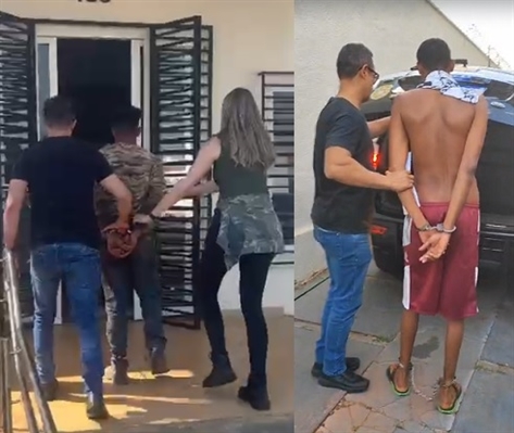 DIG de Votuporanga prende dois suspeitos de homicídio (Foto: DIG)
