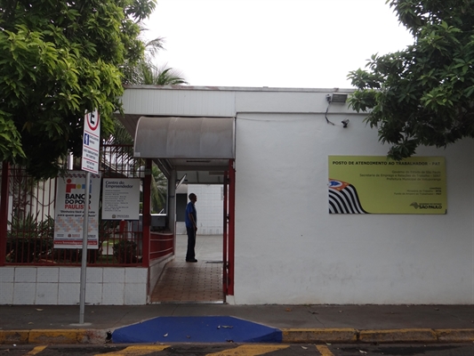 O PAT de Votuporanga fica na rua Barão do Rio Branco, 4497 (Foto: Gabriele Reginaldo/A Cidade)