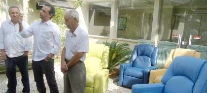 Ala do SUS ganha 135 poltronas para acompanhantes