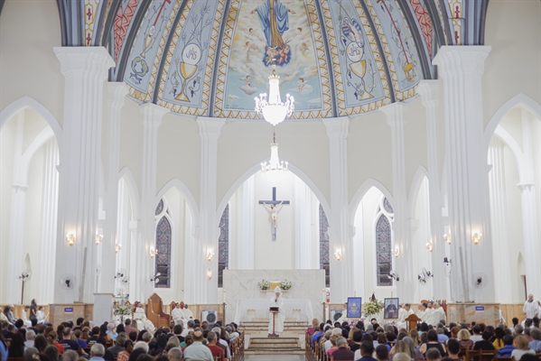 O momento também foi marcado pelo rito de admissão do seminarista Arsenor Rosa da Silva Neto entre os candidatos às Ordens Sacras    Foto: Diocese de Votuporanga