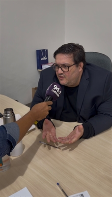 Og Cristian Mantuan conversou com o Grupo Cidade de Comunicação (Foto: A Cidade)