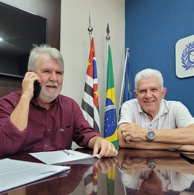 O prefeito Jorge Seba se afastará da Prefeitura por dez dias e nesse período Cabo Valter assume a Administração Municipal (Foto: Redes sociais)