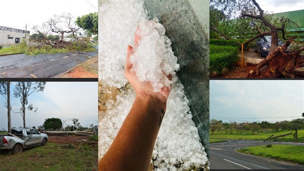 Calor intenso deve dar lugar a tempestades em Votuporanga, segundo alerta emitido; Defesa Civil da cidade foi colocada em prontidão (Foto: A Cidade)