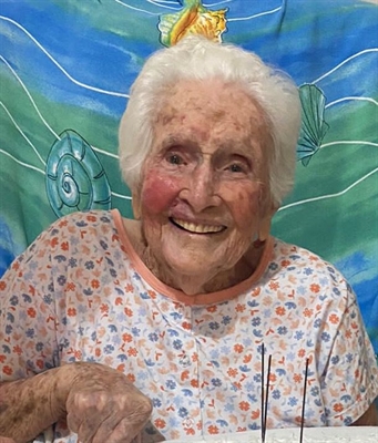 Olga Simei Francischetti, 106 anos (Foto: Arquivo pessoal)