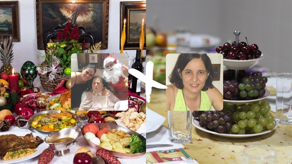 Os dois tipos de ceia para o Natal: a cozinheira Danúbia herdou de sua mãe, dona Dinha (foto), o dom do preparo de ceias suculentas e fartas (Fotos: Reprodução/Pixabay) 