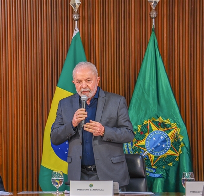 O magistrado é acusado de reproduzir uma notícia falsa sobre o presidente Luís Inácio Lula da Silva (PT) (Foto: Ricardo Stuckert/Palácio do Planalto)