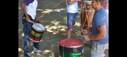 Vivência de capoeira na Orozimbo marca encerramento