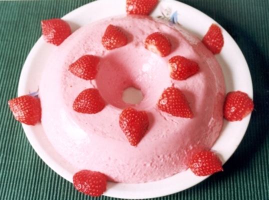 Mousse de morangos