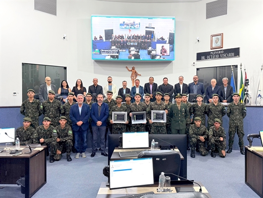 A premiação contempla os jovens que apresentaram destaque durante o período de formação militar   Foto: Assessoria