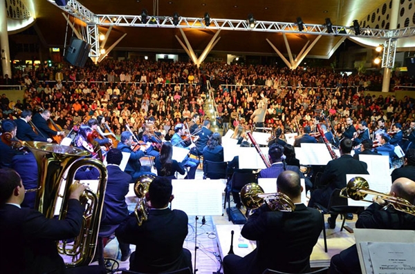 Concha Acústica já recebeu mais de 100 mil pessoas