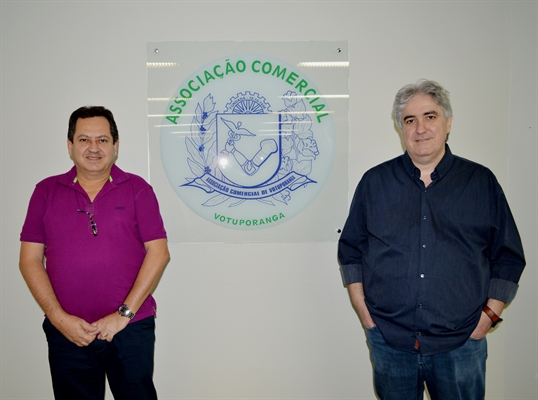 Valdeci Merlotti e Celso Penha Vasconcelos (Foto: ACV)