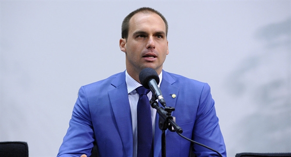 Deputado federal Eduardo Bolsonaro (PSC) (Foto: Lucio Bernardo Junior/ Câmara dos Deputados)