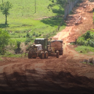 O foco principal da intervenção foi a realização dos chamados "Bigodes" e o levantamento da estrada (Foto: Divulgação)