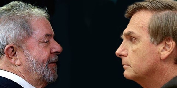 Lula e Bolsonaro