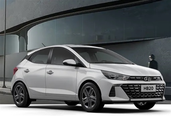 Hyundai HB20 1.0L Comfort (Foto ilustrativa - Site hyundai.com.br)